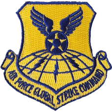 Image for 341 OSS AFGSC Yellow & Blue Patch