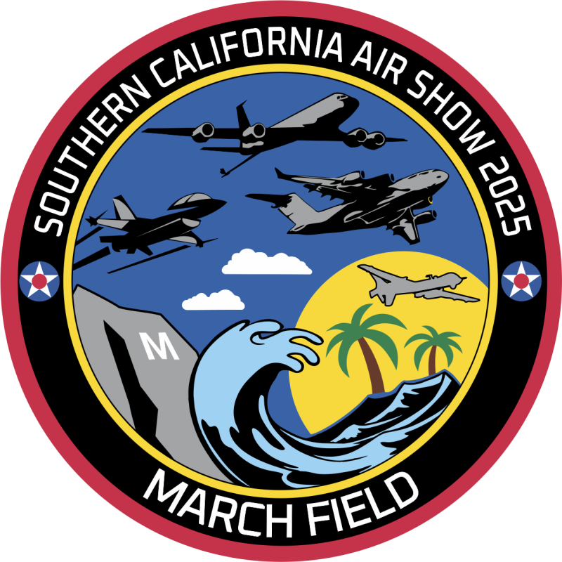 March Field SoCal Air Show 2025 Patch