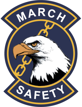 Image for March Safety 4" Full-Color Patch