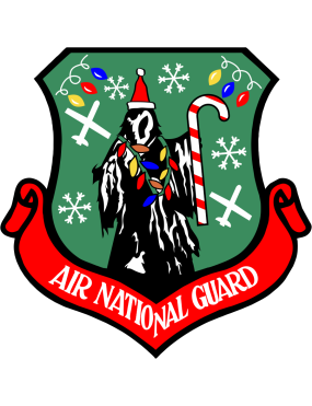 Image for 196 ATKS Holiday Reaper Green Background Patch