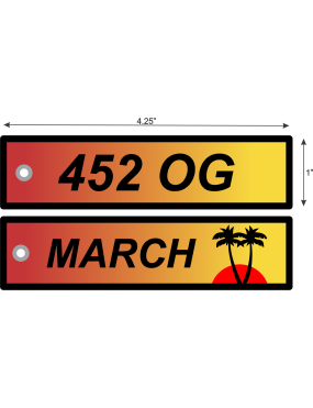 Image for 452 OG March Key Chain