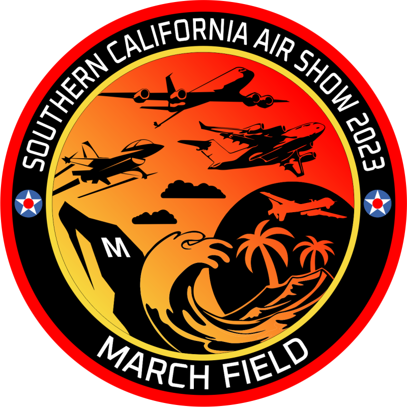 March Field SoCal Air Show 2023 Patch
