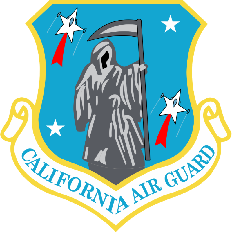 196 ATKS California Air Guard Reaper ANG Patch