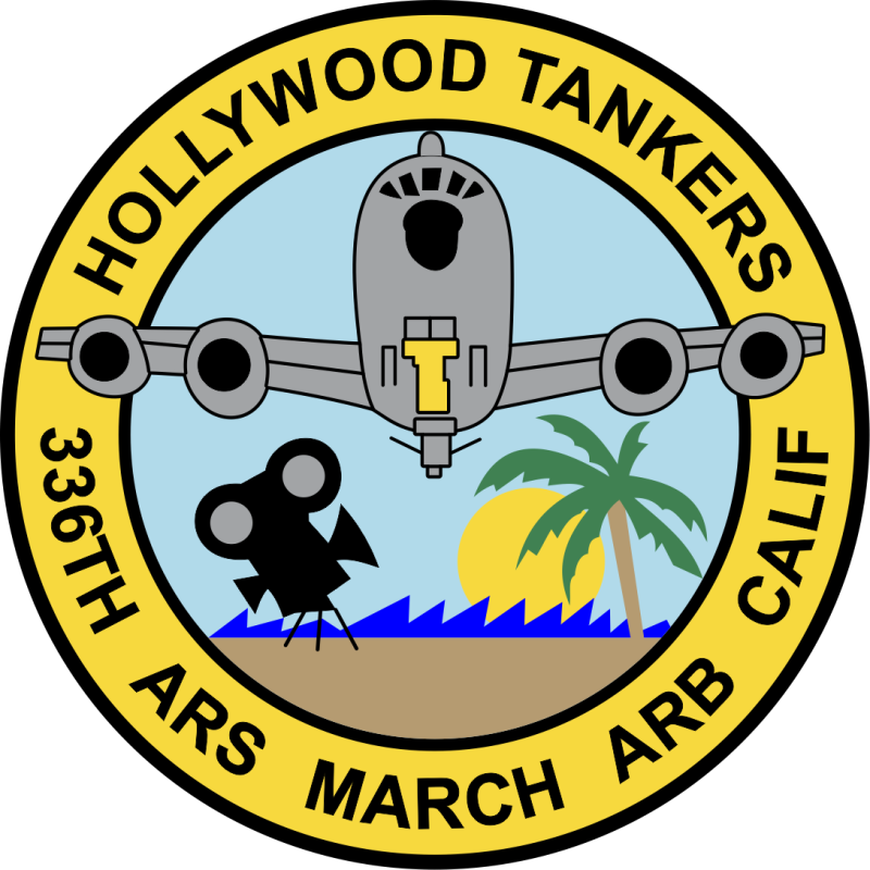 336 ARS Hollywood Tankers Patch