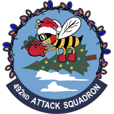 Image for 492 ATKS Christmas Full Color Patch