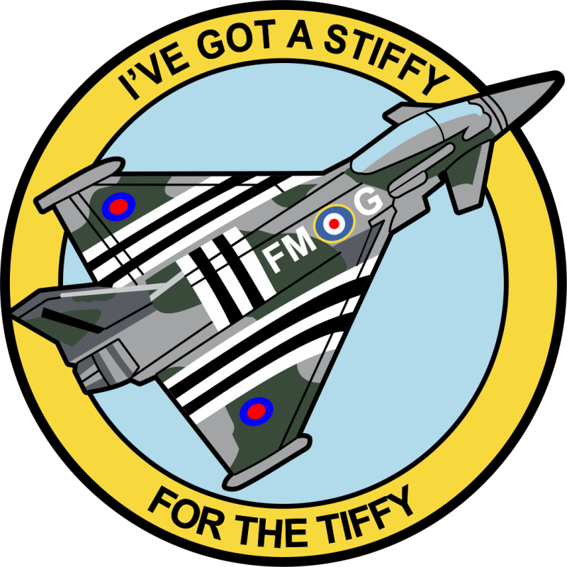 458 AS I've Got A Stiffy Patch