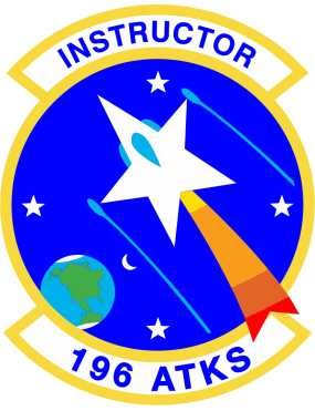 Image for 196 ATKS Shooting Star Full Color Instructor Patch