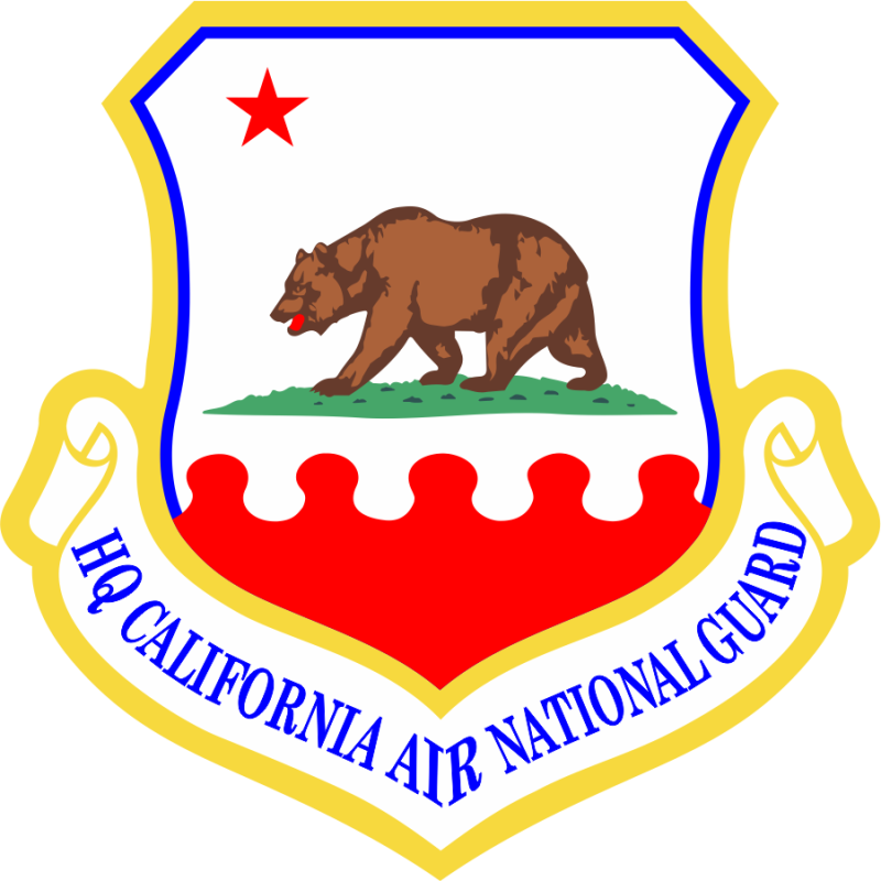 HQ California Air National Guard Full Color Patch