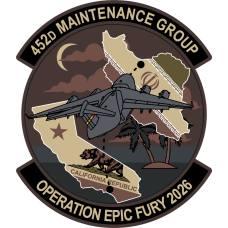 Image for 452 MXG Operation Epic Fury 2026 Patch PVC