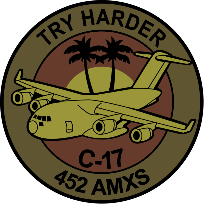 452 AMXS Try Harder C-17 OCP Patch