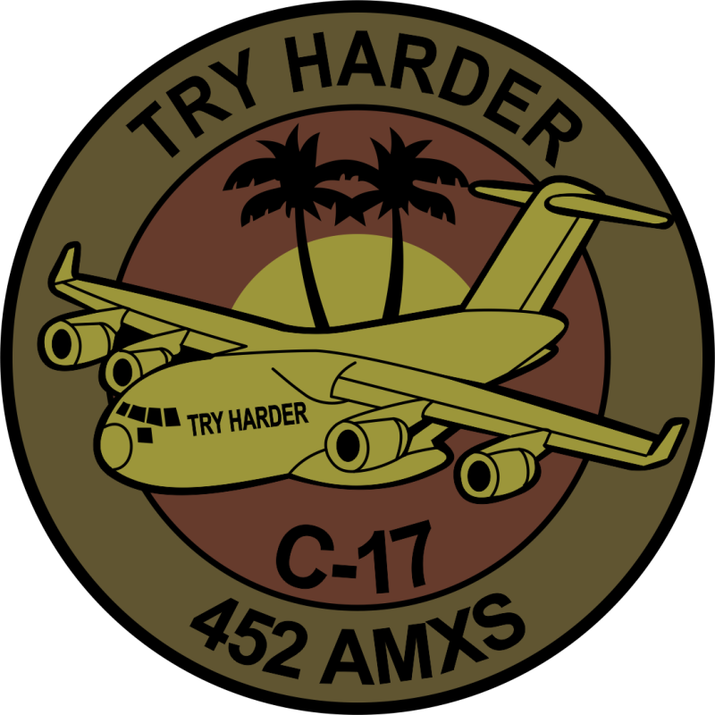 452 AMXS Try Harder C-17 OCP Patch