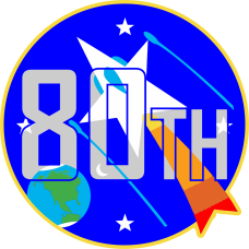 Image for 196 ATKS 80th Anniversary Star Brust Patch