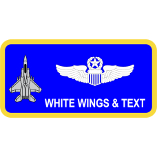 Image for Air War College Gray F-15E Friday Name Tag