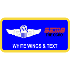 Image for Air War College SEM 8 The Ocho Name Tag