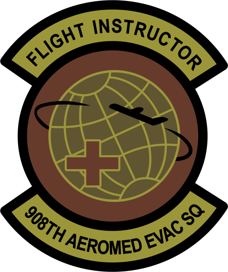 908 AES Flight Instructor OCP Patch