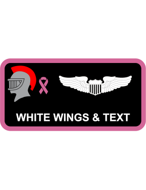 Image for 728 AS Breast Cancer Awareness Name Tag