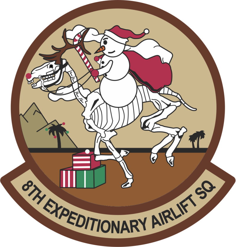 8 EAS Santa PVC Patch