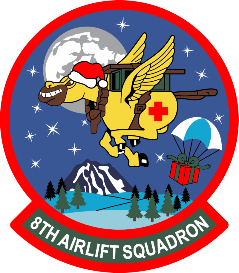 8 AS Christmas Patch
