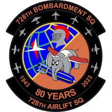 Image for 728 AS 80 Years Patch