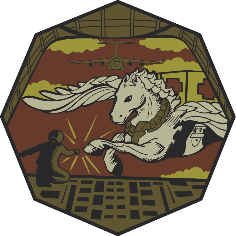 8 AS Octagon OCP PVC Patch