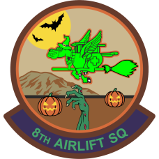 Image for 8 AS Halloween Desert  PVC Patch