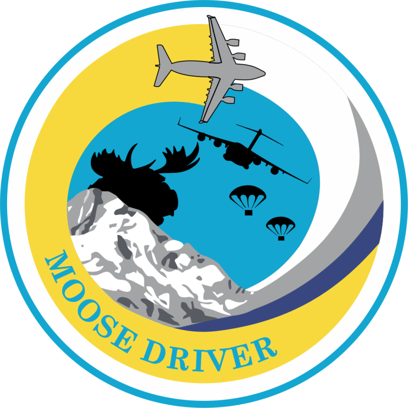 7 AS Moose Driver Patch PVC