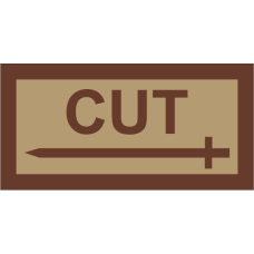 Image for 7 AS Cut with Sword Desert Pocket Tab