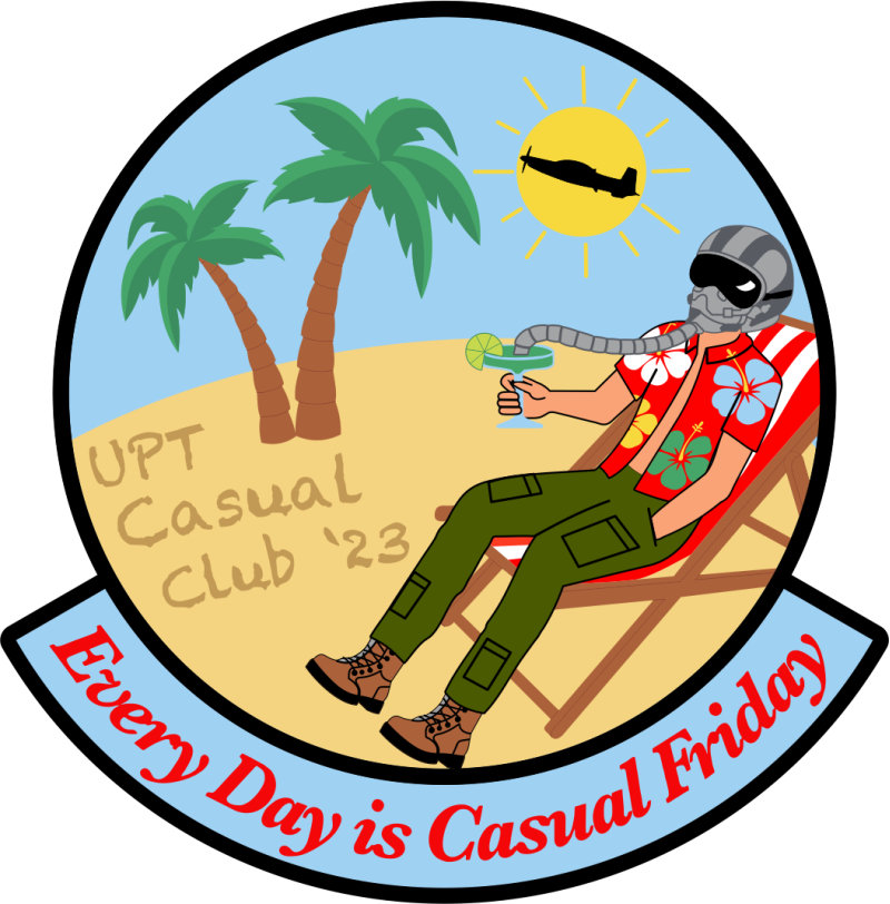 UPT Class 23 Casual Club Patch