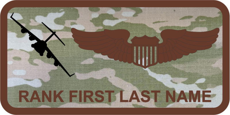 C-17 3-Color OCP Fabric Name Tag