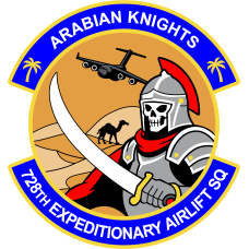 Image for 728 EAS Arabian Knights Full Color Patch