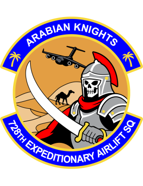 Image for 728 EAS Arabian Knights Full Color Patch