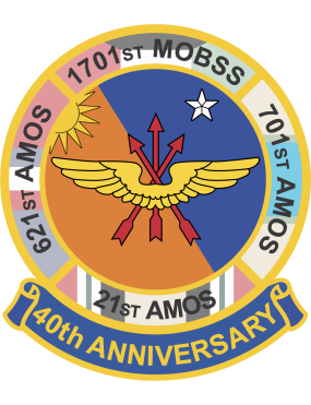 Image for 21 AMOS 40th Anniversary Patch