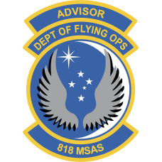 Image for 818 MSAS Advisor Full Color Patch