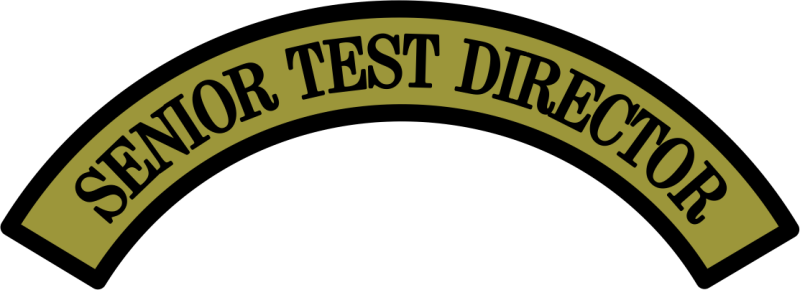 AMC TES Senior Test Director OCP Rocker Pocket Tab