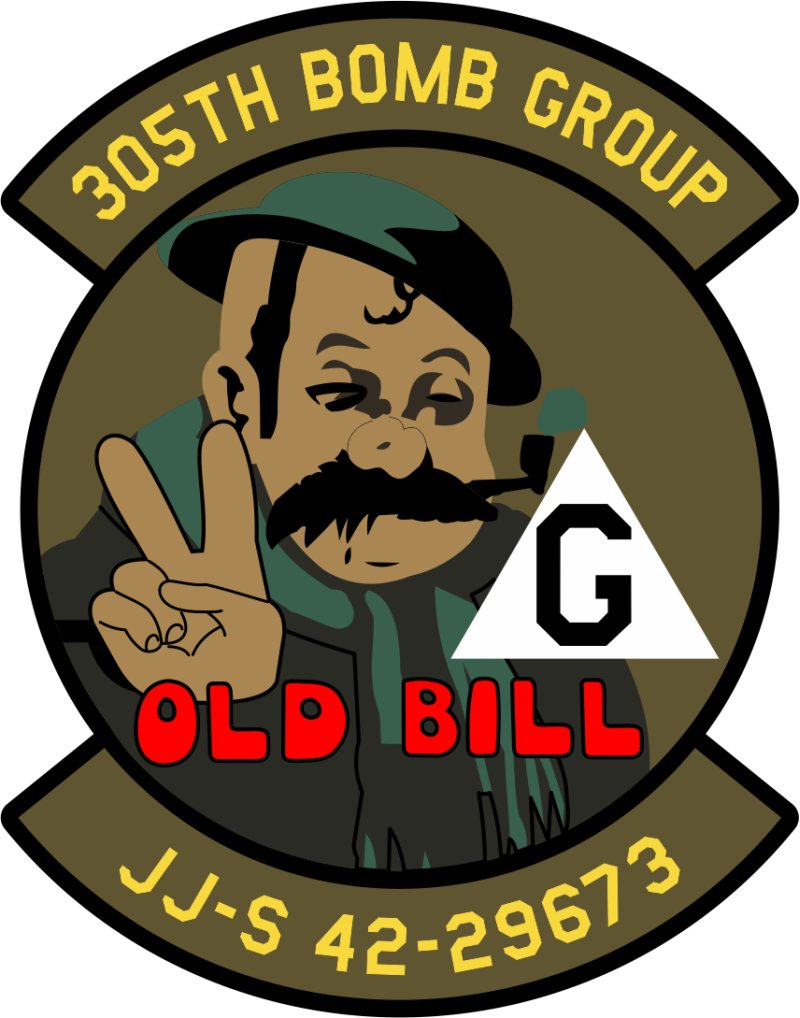 305 BG Old Bill Full Color Patch