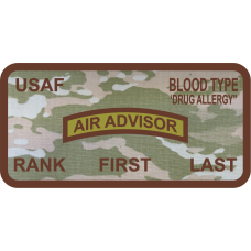 Image for 818 MSAS Air Advisor OCP Name Tag