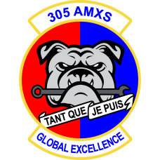 Image for 305 AMXS Bulldog Full Color Patch