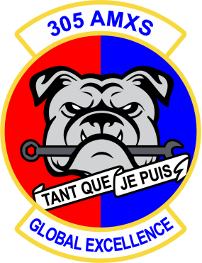 Image for 305 AMXS Bulldog Full Color Patch