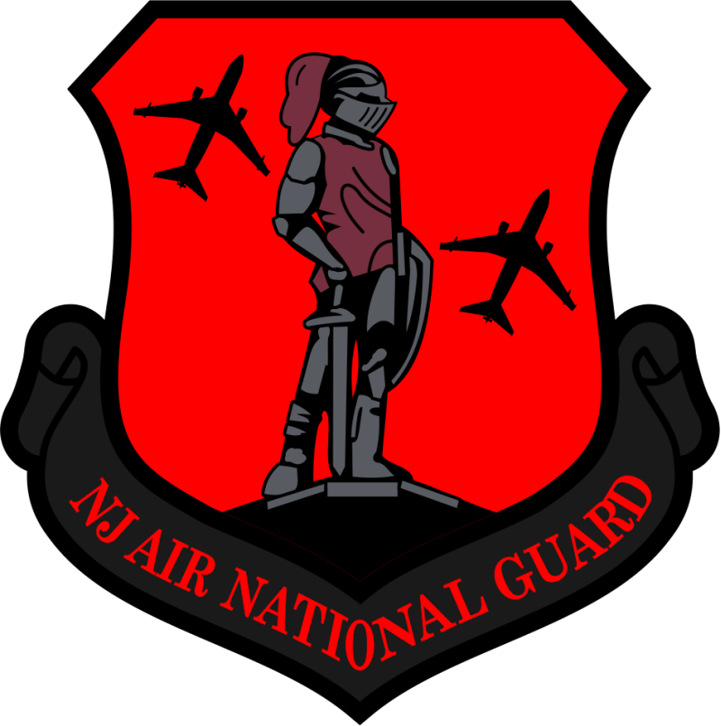 170 ARS Red and Black NJ ANG K-46A Patch