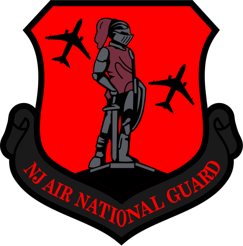 170 ARS Red and Black NJ ANG K-46A Patch