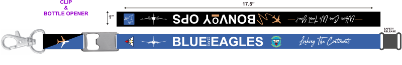 32 ARS Blue Eagles Bonvoy OPS Lanyard