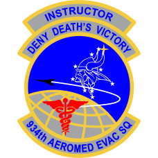 Image for 934 AES Instructor Full Color Patch