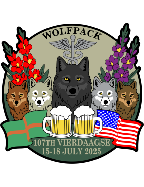 Image for 107th Vierdaagse 15-18 July 2025 Patch