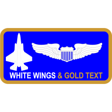 Image for 59 TES F-35 Blue Name Tag