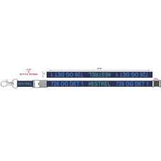 Image for 726 OD DET 1 Blue Lanyard