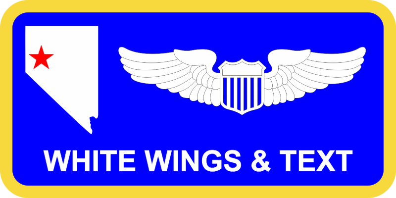 192 AS Blue Name Tag