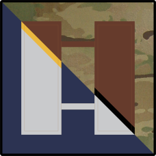 Image for Capt Rank Multi-Colored Special Ordered Patch