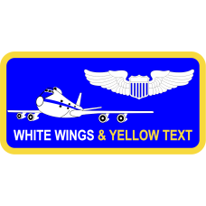 Image for 1 ACCS E-4B Blue Name Tag