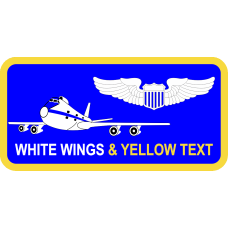 Image for 1 ACCS E-4B Blue Name Tag