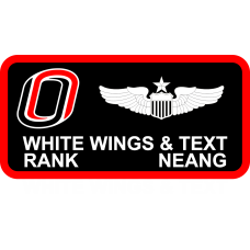 Image for 238 CTS Two Lines of Text Name Tag